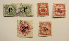 Great Northern Railway - Parcel/Newspaper Labels (6)