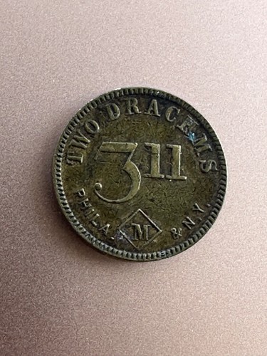 Two drachms apothecary - drachms,