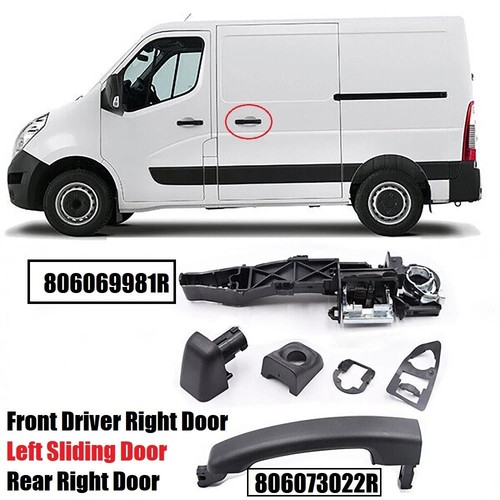 Outside handle left side - handle,