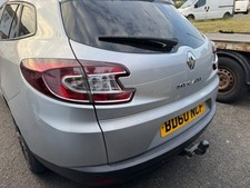 2010 RENAULT MEGANE 5 Door Estate Silver Bootlid / Tailgate 2008-2017 bumper