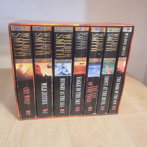 Wilbur smith book box - wilbur,
