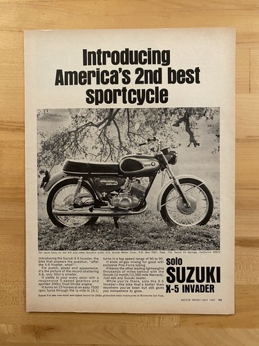 1967 print suzuki 5 - 1967,