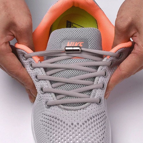 Tie elastic shoe laces for - shoe,