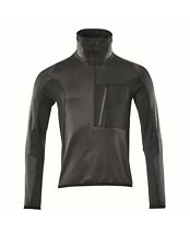 Mascot Workwear Size XL Modern Fit Fleece Jumper 1/2 half zip 17003-316 Grey VGC