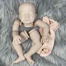 20" August Reborn Vinyl Doll Kit Unpainted Blank Parts Full Arms Legs Cloth Body