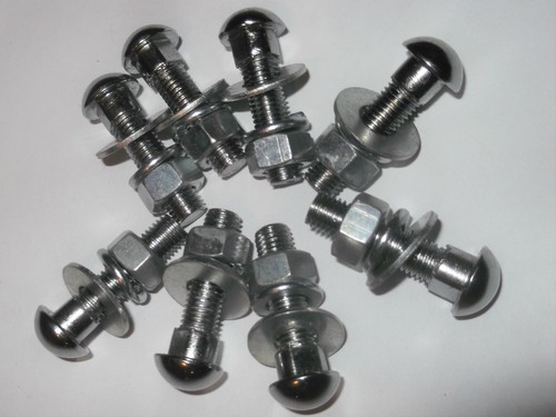 Chrome bumper bolts - x,