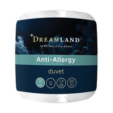Dreamland King Size Duvet Anti Allergy 10.5 Tog Breathable All Season