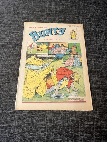 Bunty comic august - -, 1970