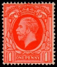 1934-36 KGV Photogravure 1d