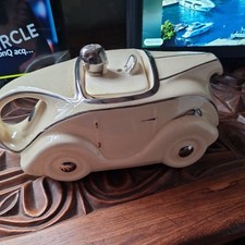 Vintage Ar Deco James Sadler OKT42 Racing Car Teapot