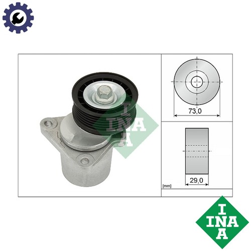 Belt tensioner vribbed - belt,