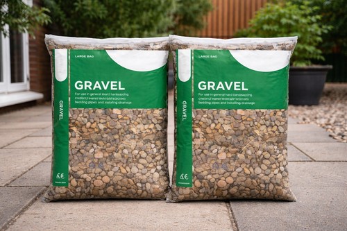 10mm pea shingle gravel 50kg - 10mm,