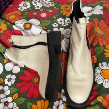 Next Luxurious Cream Leather