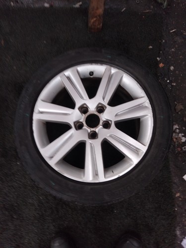 Audi silver alloy rim - alloy,