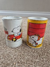 SNOOPY VINTAGE MONEY BOX TINS