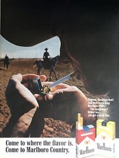 1968 Marlboro Cigarettes PRINT