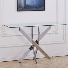 Modern Clear Glass Living Room