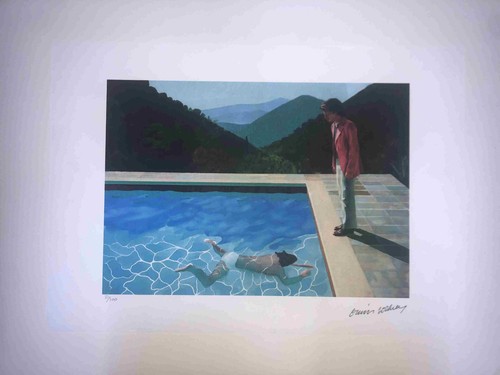 David hockney lithography off - david,