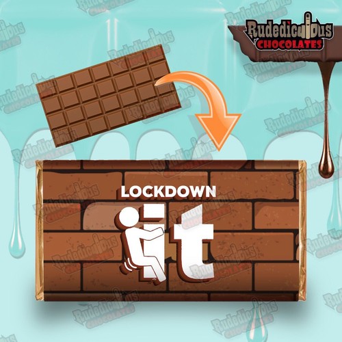Rude chocolate bar - rude,