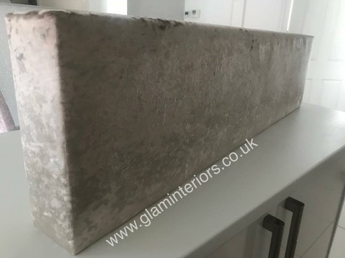 Velour champagne gold crushed - velour,