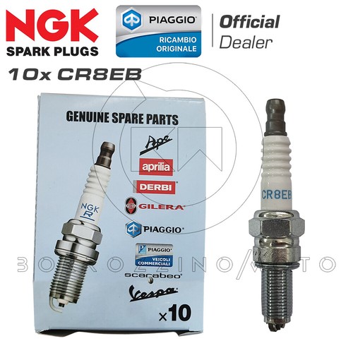 Kit 10x candles ngk cr8eb - 10x,