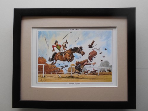 Norman thelwell horse - thelwell, racing