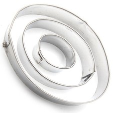 Cookie Cutter Set (3 Pcs) Oval