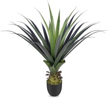 Artificial Spiked Agave Plants Indoor  Outdoor UV Resistant Patio Home 3ft 90cm
