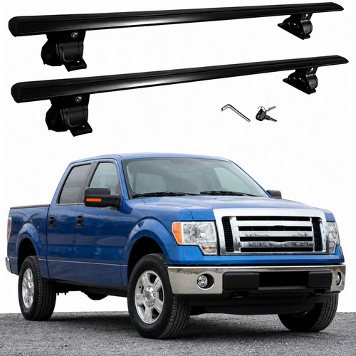 Black roof rack cross - bars, for