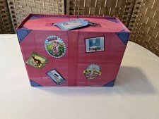 Baby Born Mini Travel case 2 dolls clothes bottles dummies drawers wardrobe lots