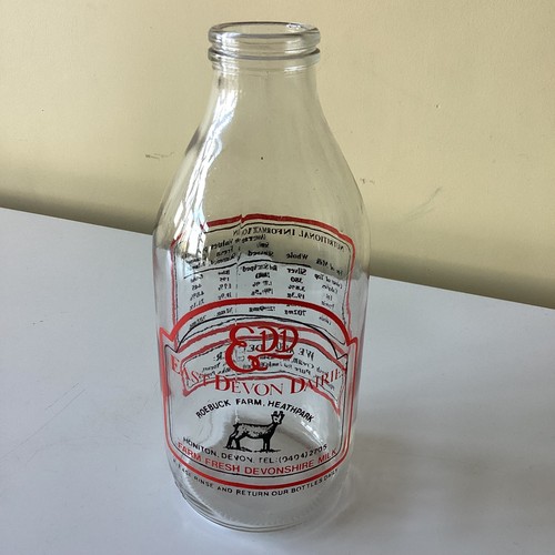 Vtg milk bottle - 80’s, east