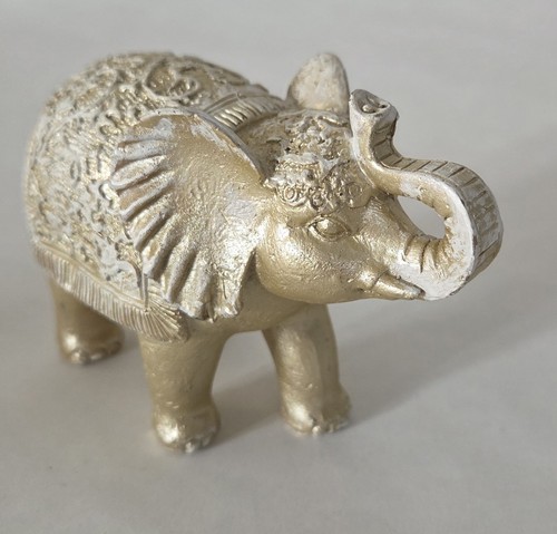 Vintage porcelain elephant - vintage,