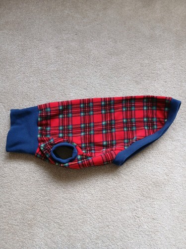 Whippet dog vest jumper red - jumper,