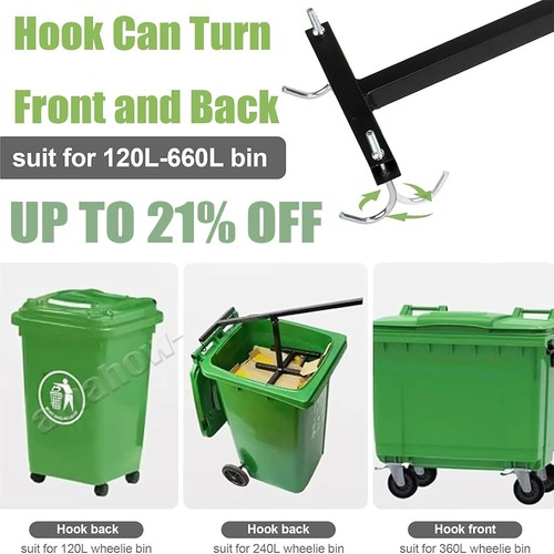 Manual rubbish press waste - rubbish,