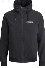 Jack and Jones Black Bomber