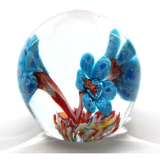 Hand Blown Glass Paper Weight