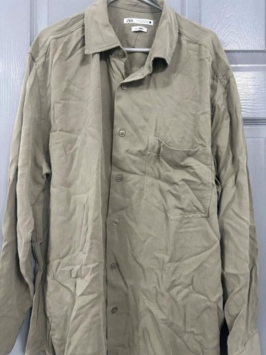 Zara men khaki relaxed - relaxed, fit