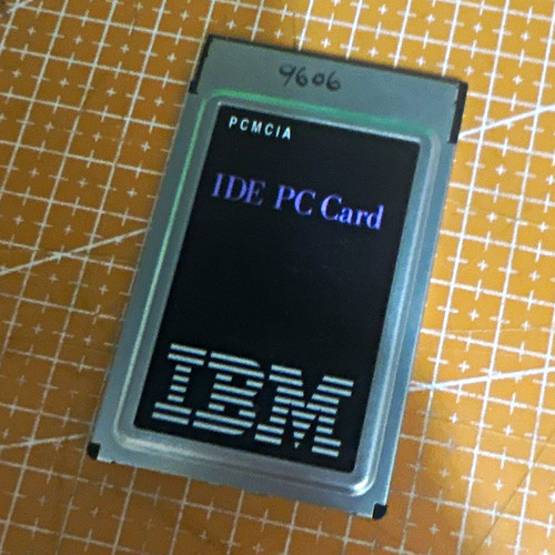Ibm pcmcia ide card - ide,