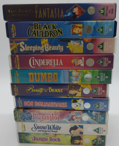 Job lot vhs cassettes - job,