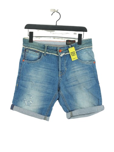 Zara men shorts in blue - shorts, 30