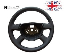 VW Volkswagen Transporter T5 (2003-2009) 4 spoke LEATHER Driving Steering Wheel