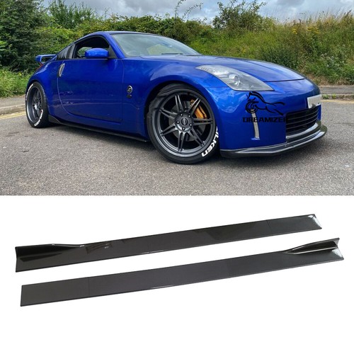 Carbon fiber side skirt - 86.6",