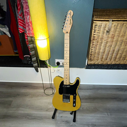 Squier telecaster yellow - squier,