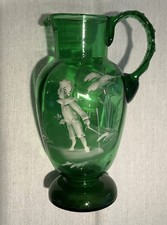 Mary Gregory Late 19c Bottle