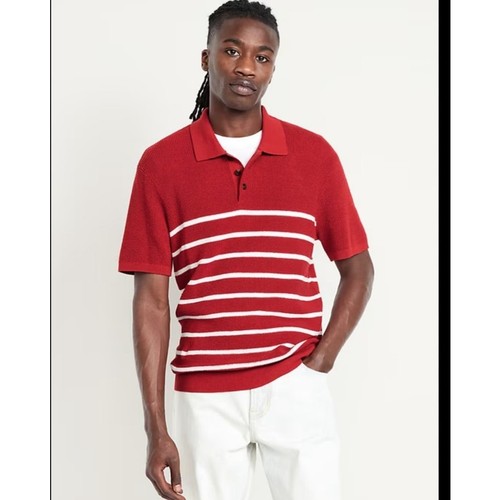 Old navy red white - white, knit