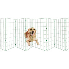 Dog Fence Foldable Barrier Expanding Garden Fencing Kit - Various Lengths