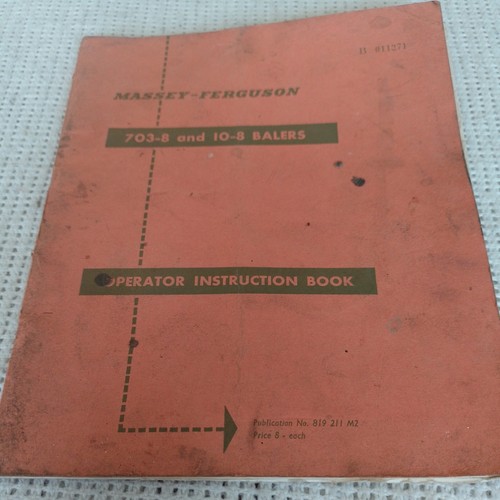 Massey ferguson 703 10 - 703-8, 10-8