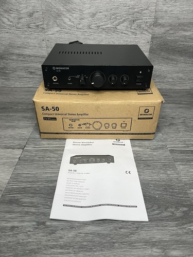 Monacor compact stereo - monacor, sa-50
