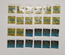 Drennan Barbless Fishing Hooks Silverfish Match Coarse Pellet Maggot Job Lot