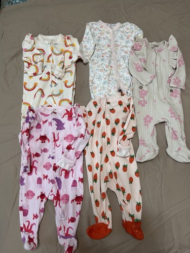 Girls baby clothes sleepers - girls,
